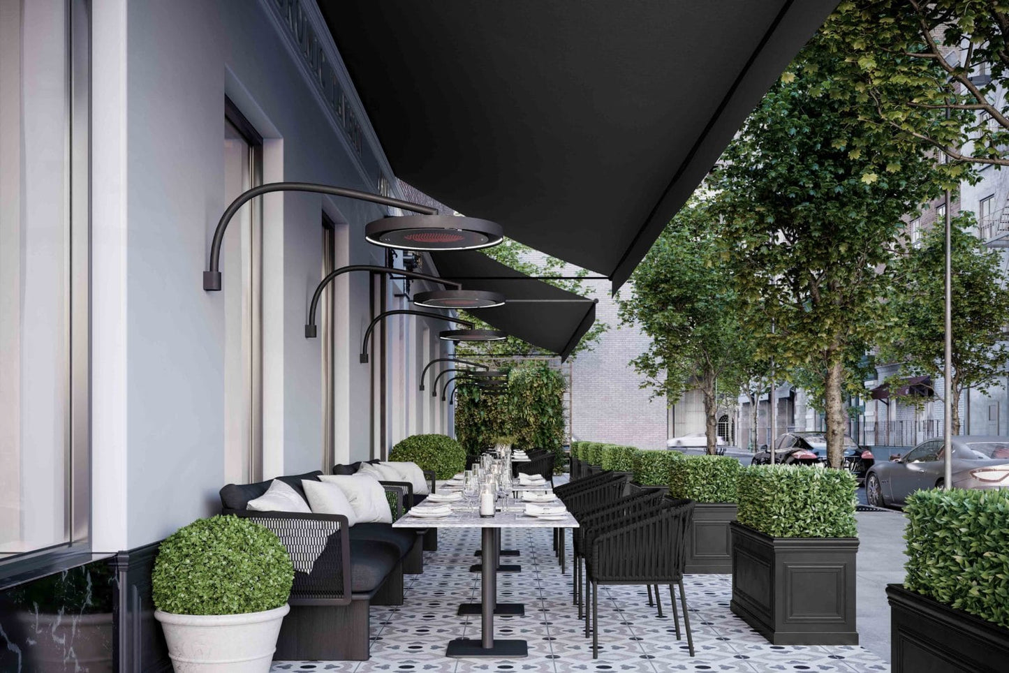 Bromic Eclipse Wall Mount Pole