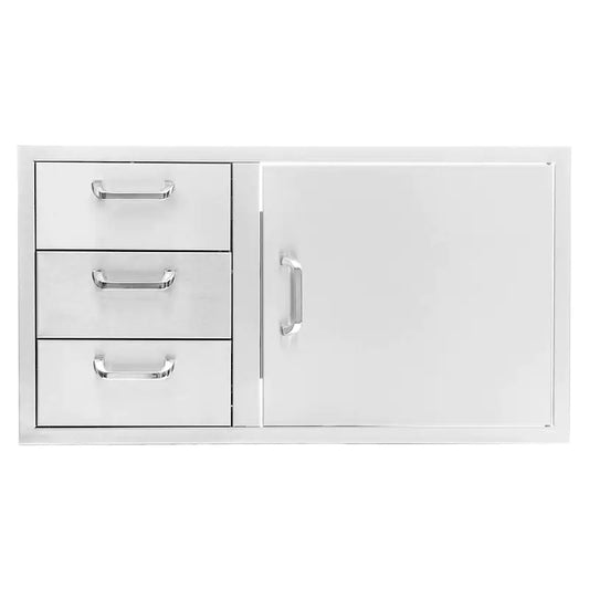 260 Series 39-Inch Access Door & Double Drawer Combo (Reversible)