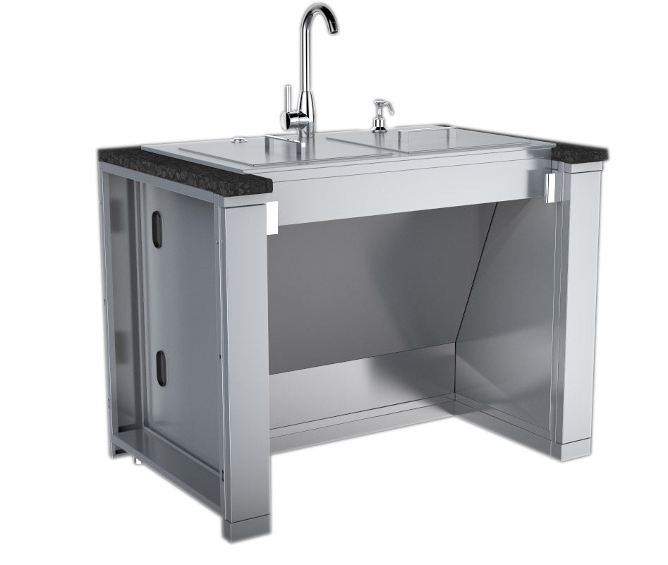 44" ADA Compliant Combo Sink Base Cabinet