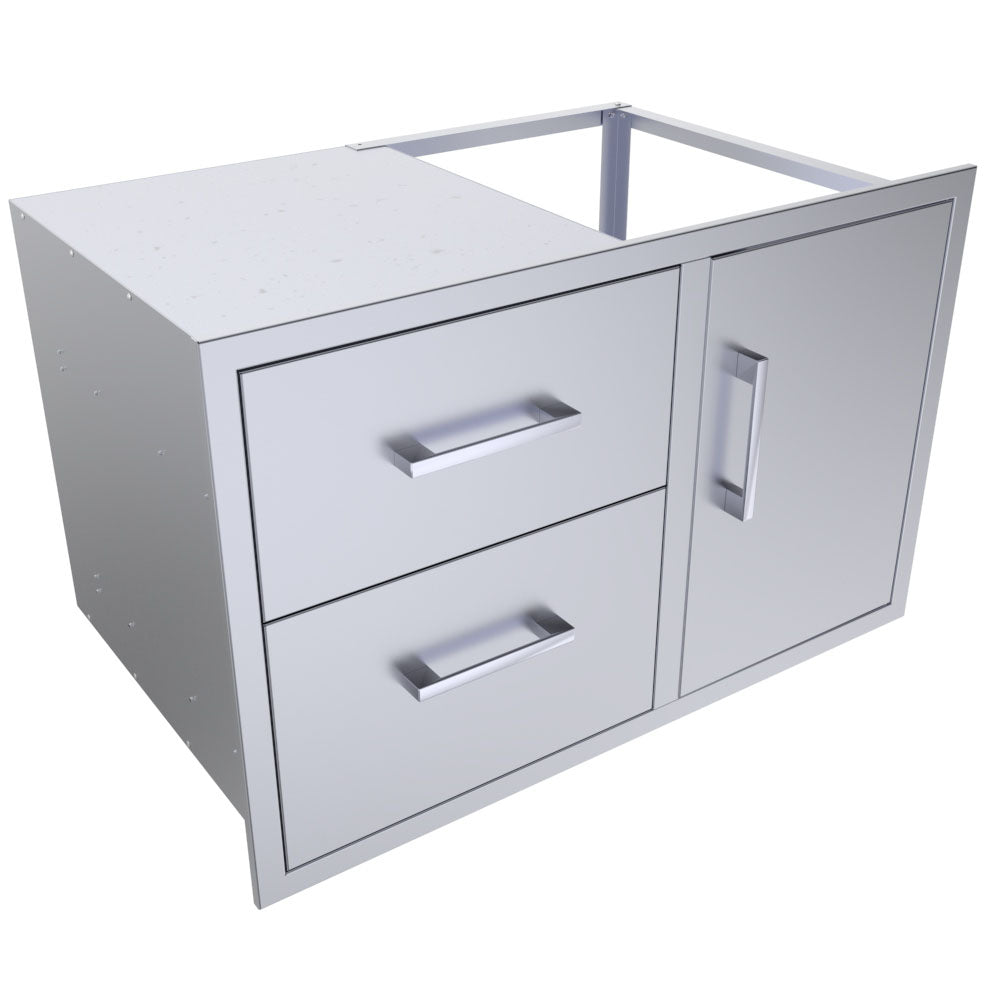 Signature Series 36" Double Drawer Door Combo