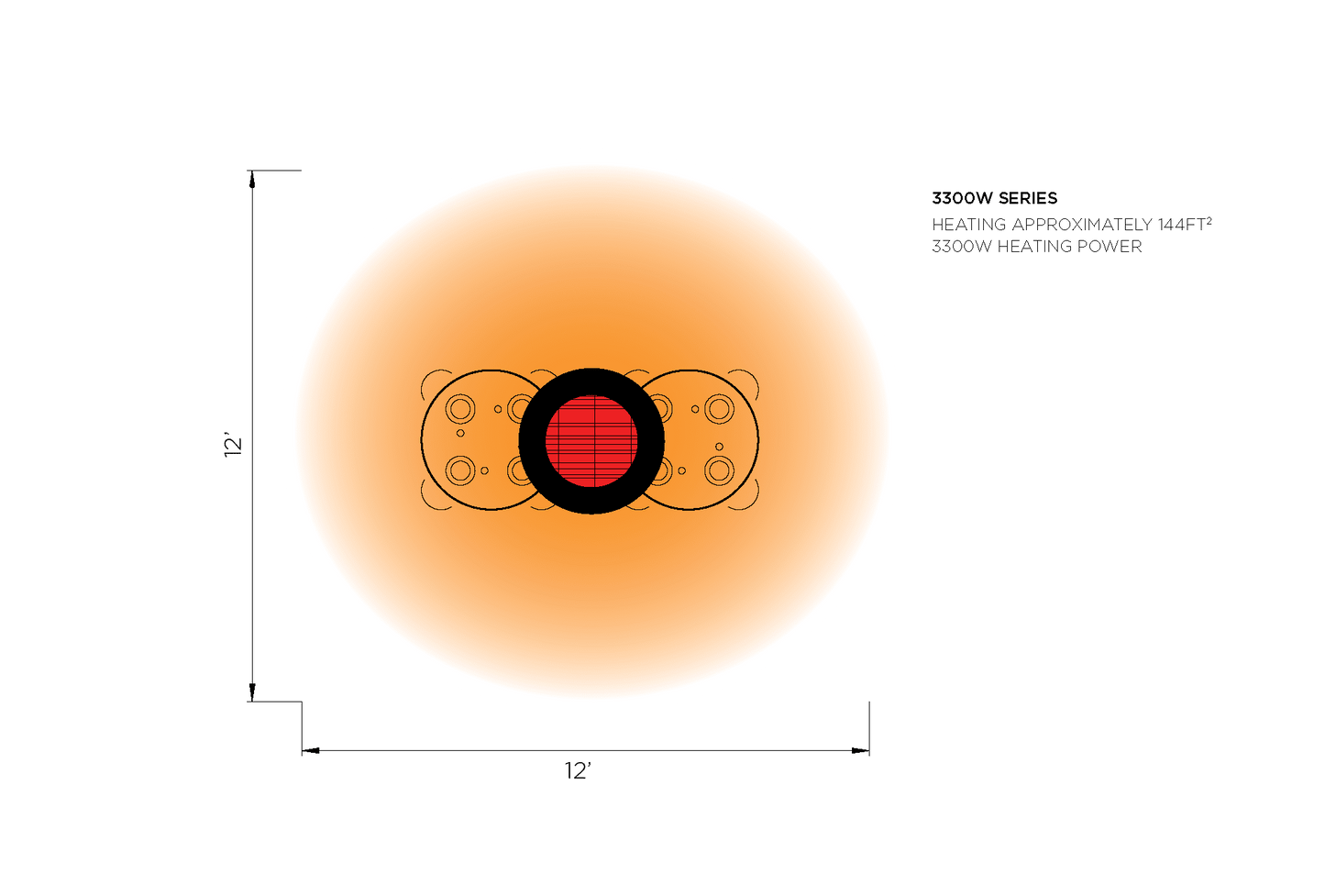 Bromic Eclipse Smart-Heat™ Electric