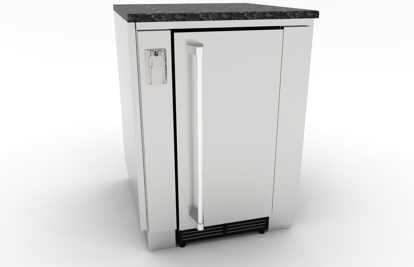 24" Sunstone Appliance Cabinet for up to 15" wide Fridge