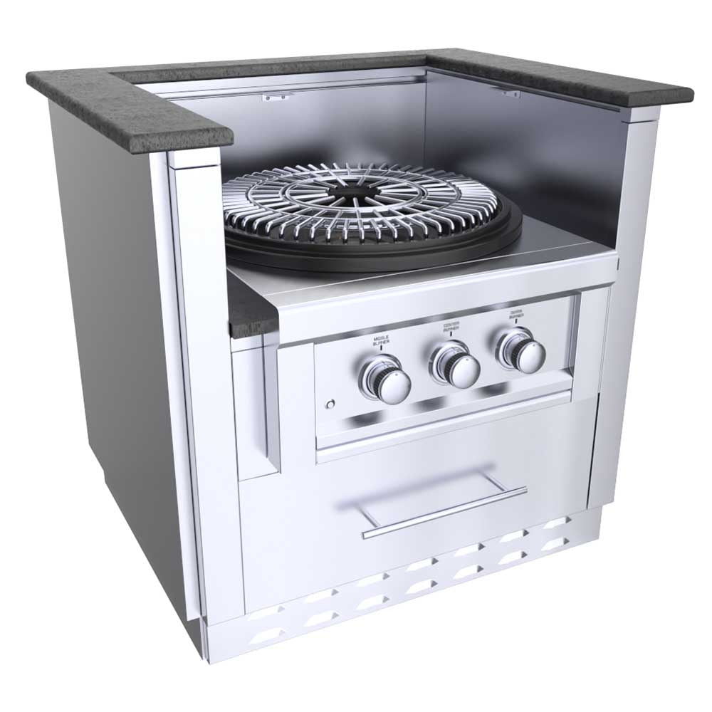 33" Power Burner Base Cabinet