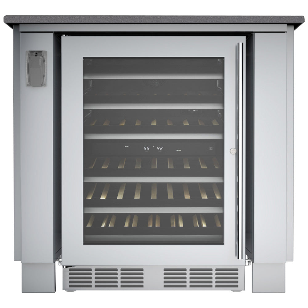 34" Sunstone Appliance Cabinet for up to 25" wide Fridge