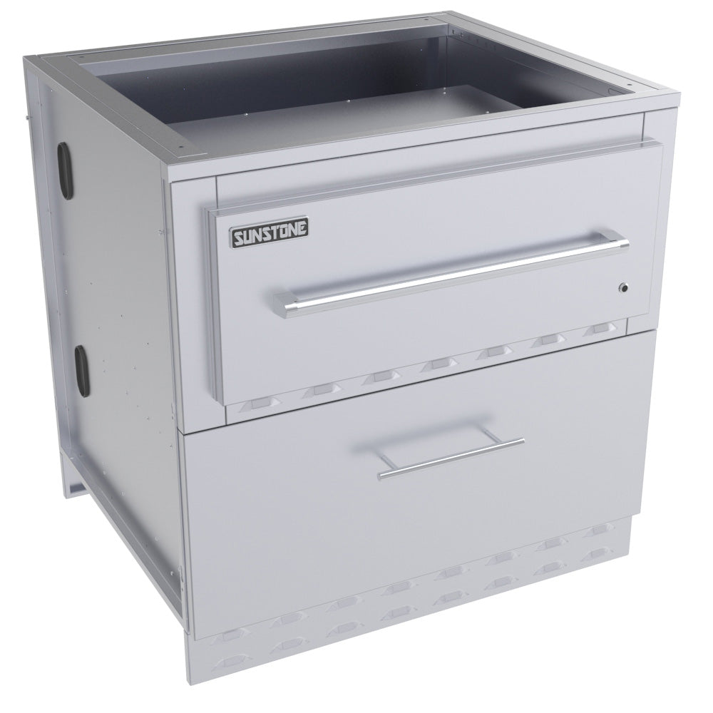 34" Sunstone Single Warming Drawer Cabinet