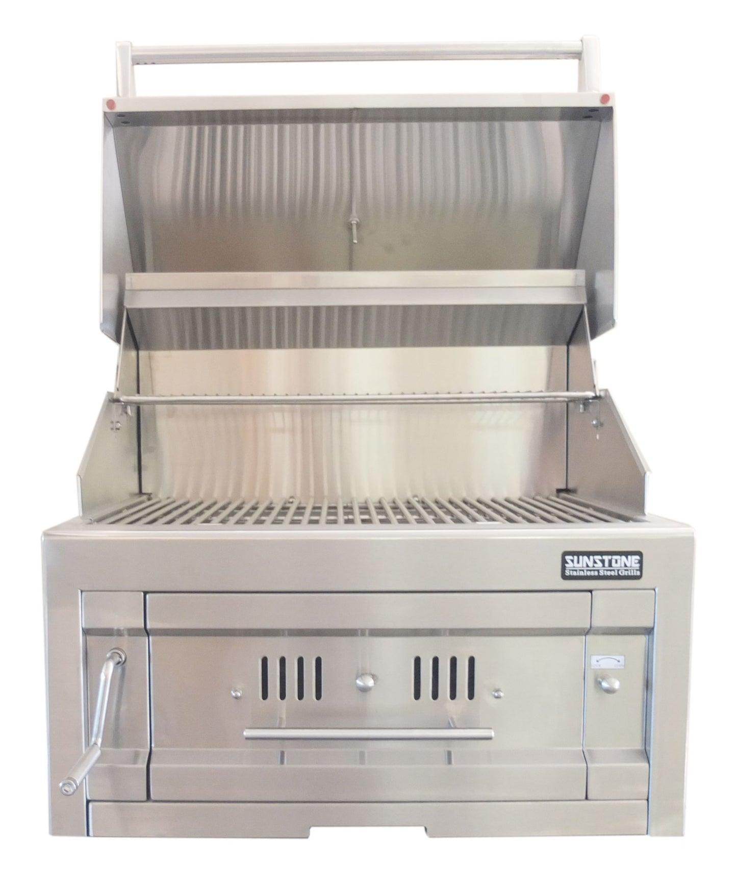 28" Single Zone 304 Stainless Steel Charcoal Grill