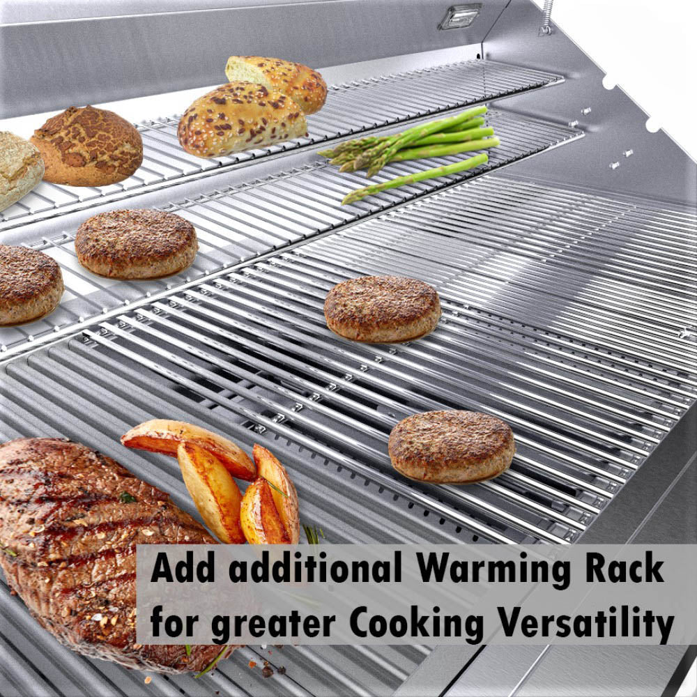 Gas Hybrid Dual Zone Charcoal/Wood Burning Grill 42"