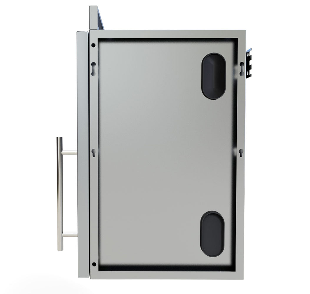 18"Upper Wall Left Swing Door Cabinet