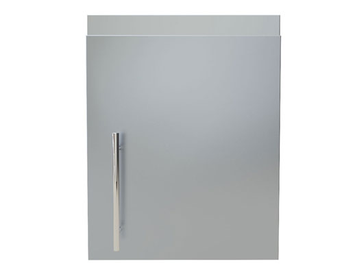 18" Upper Wall Right Swing Door Cabinet