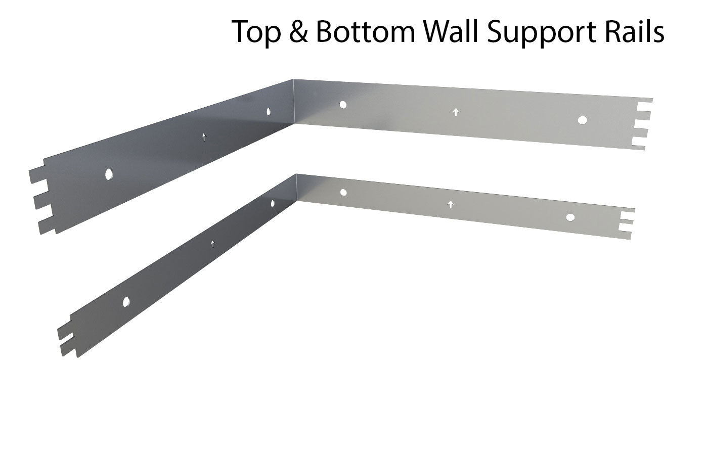 3" x 3" 90 Degree Corner Spacer Panel for Full Height Wall Cabinet Front