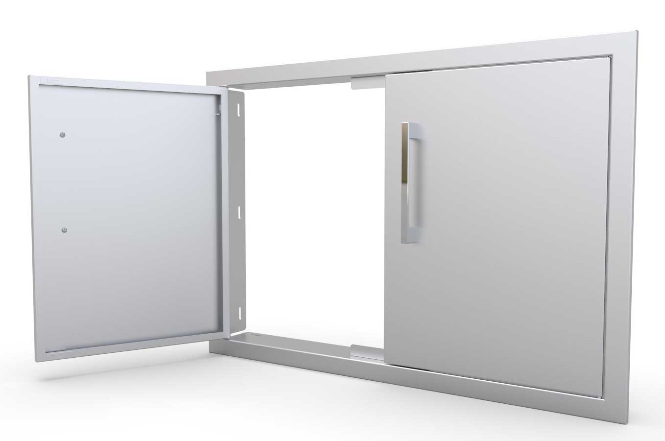 Signature Series Beveled Frame Double Access Door