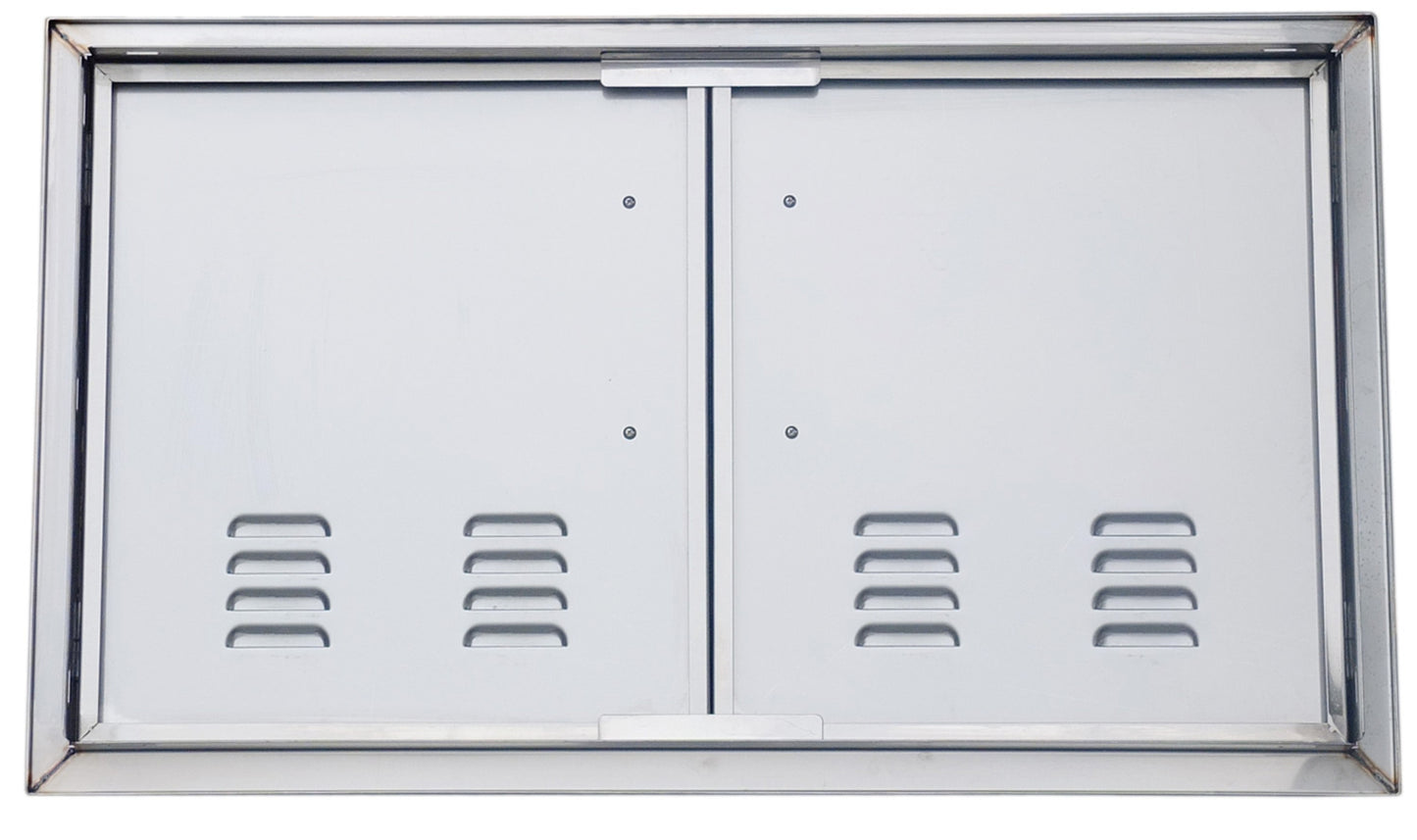 Signature Series Beveled Frame Double Access Door Vented